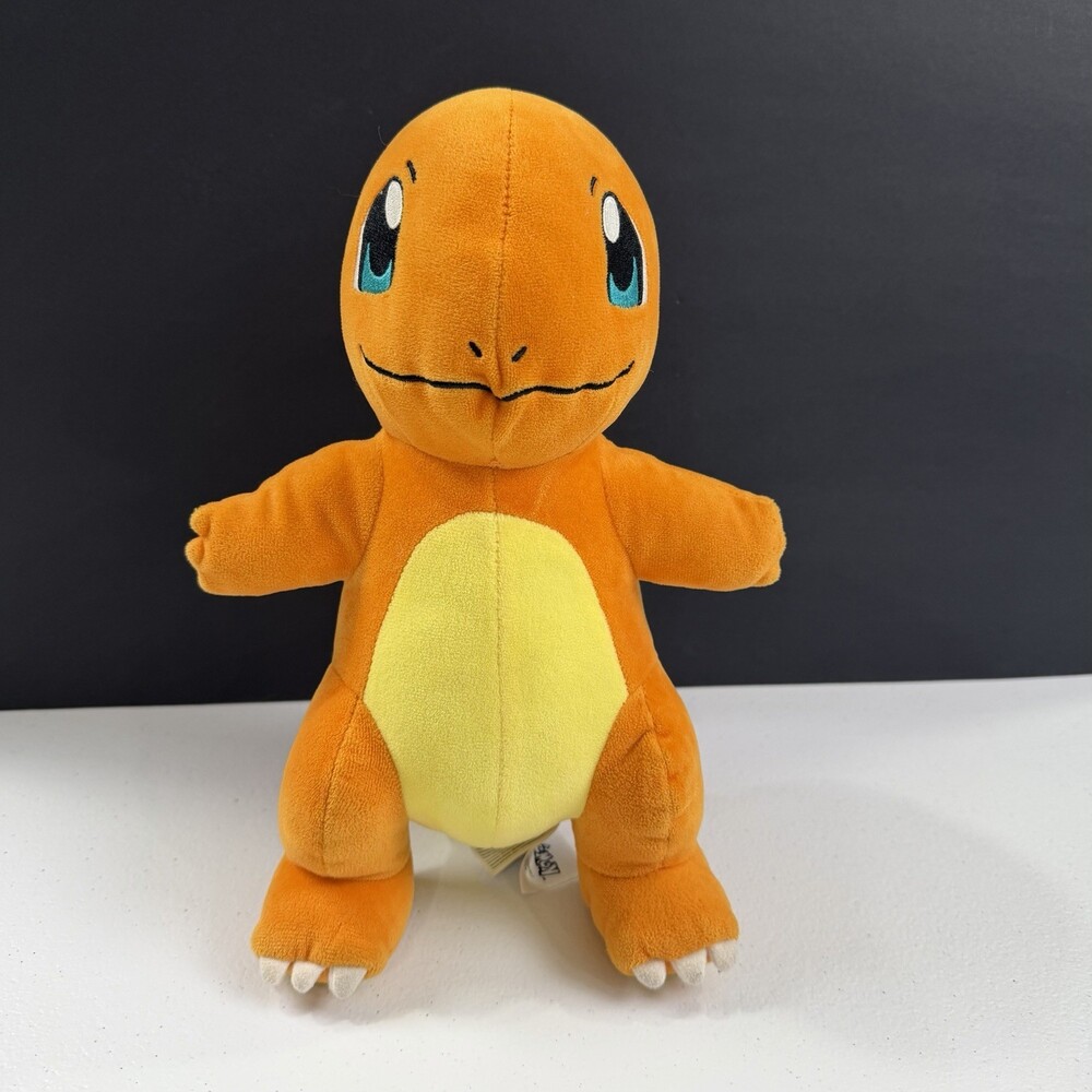 Pokemon CHARMANDER 2022 Nintendo Game Freak 10" Plush EUC